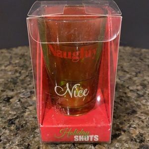 Shot Glass “Naughty or Nice” NWT